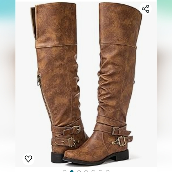 Women`s Over the knee thighs high tall  boots - Picture 2 of 7